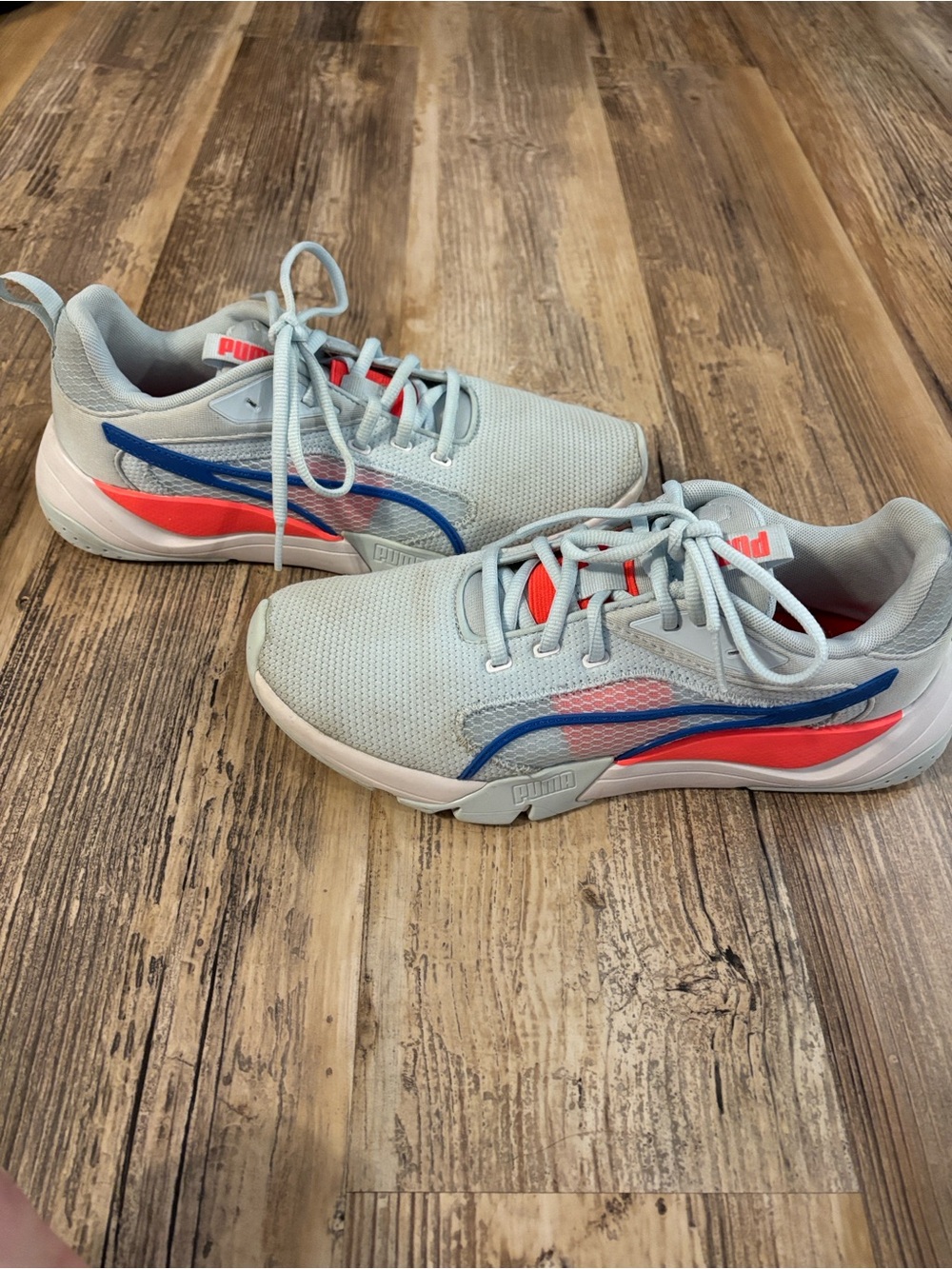 Puma Blue Running Shoes - Size 9